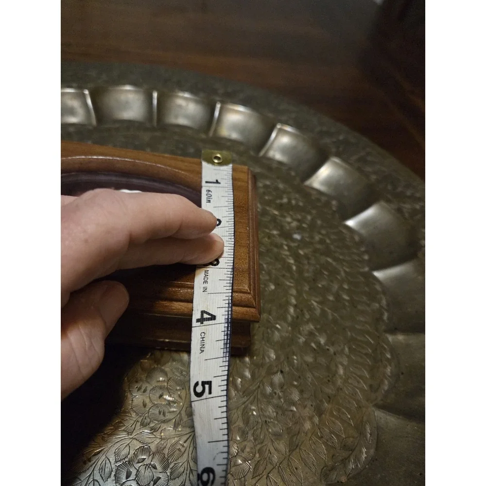 vintage wooden jewelry box